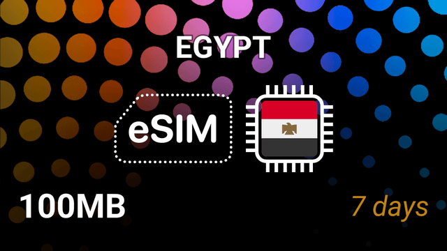 eSIM Egypt: 100MB Internet, 7 Days, Orange 5G – Best Tariff