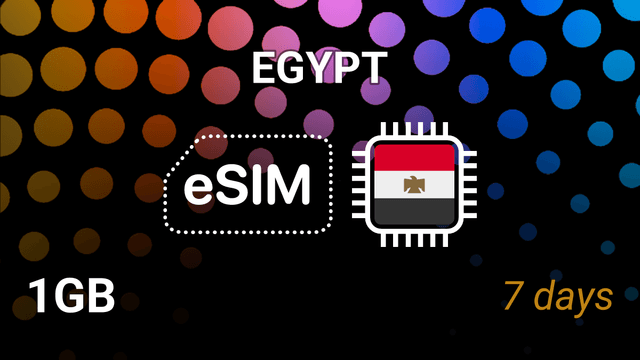 eSIM Egypt: 1GB Internet, 7 Days, Orange 5G – Best Mobile Plan