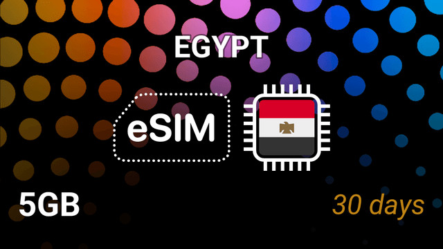 eSIM Egypt: 5GB Internet Plan, 30 Days, Orange 5G
