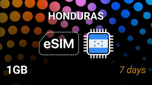 eSIM Honduras: 1GB Internet, 7 Days, Tigo 5G – Best Mobile Plan