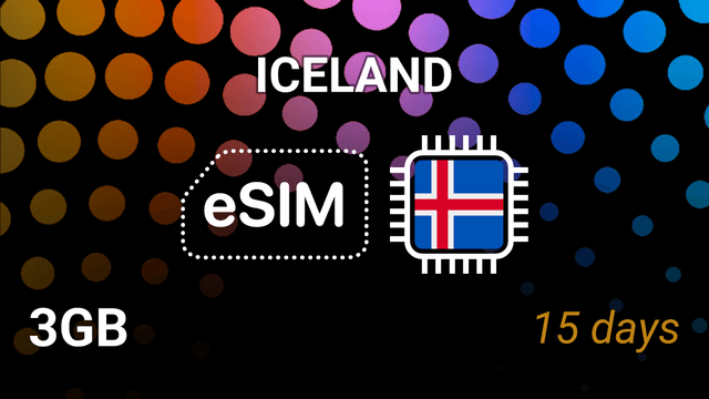eSIM Iceland 3GB 15 Days – Nova, Síminn | Mobile Internet Plan