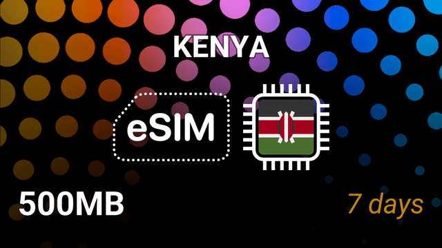Kenya eSIM: 500MB for 7 Days – Airtel 4G Internet Plan