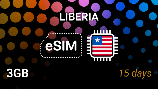 Liberia eSIM: 3GB for 15 Days – MTN & Orange 5G Internet