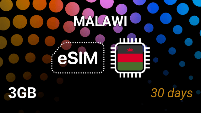 eSIM Malawi: 3GB Internet Plan for 30 Days | Airtel 4G