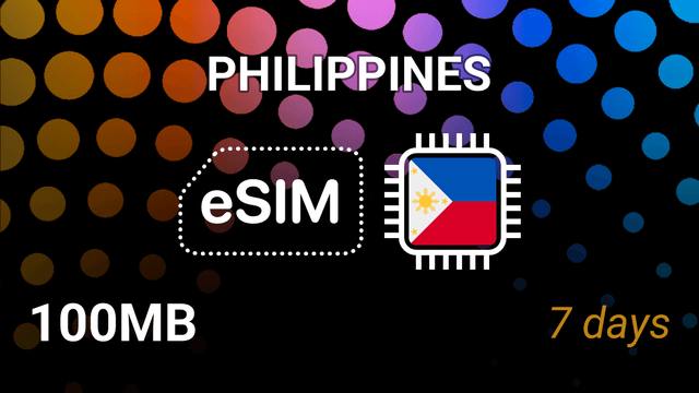 eSIM Philippines: 100MB for 7 Days – Globe & SMART 5G Internet