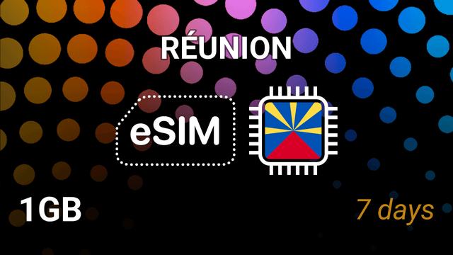 eSIM Réunion: 1GB Internet, 7 Days, Orange 5G – Best Mobile Plan