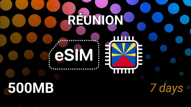 eSIM Réunion: 500MB, 7 Days, Orange 5G – Mobile Internet Plan