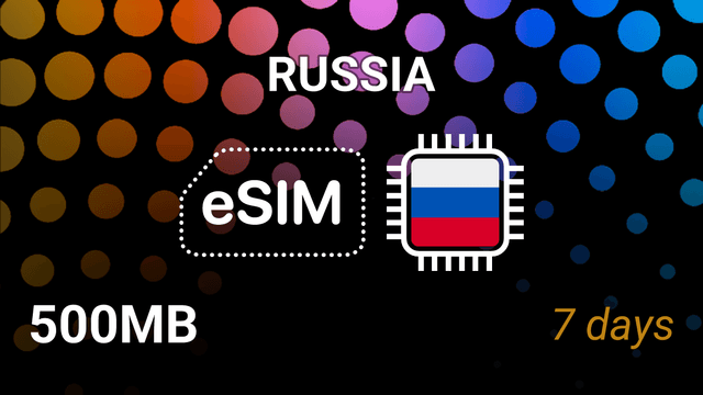 eSIM Russia: 500MB for 7 Days – Beeline 4G Mobile Internet