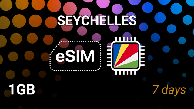 eSIM Seychelles: 1GB for 7 Days – Airtel 5G Internet Plan