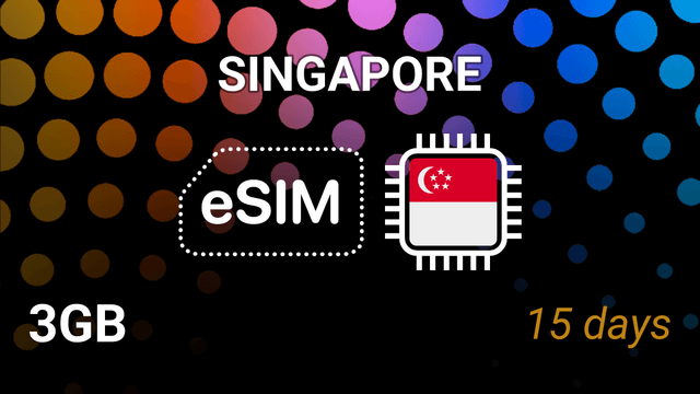 eSIM Singapore: 3GB for 15 Days – Simba & StarHub Internet Plan