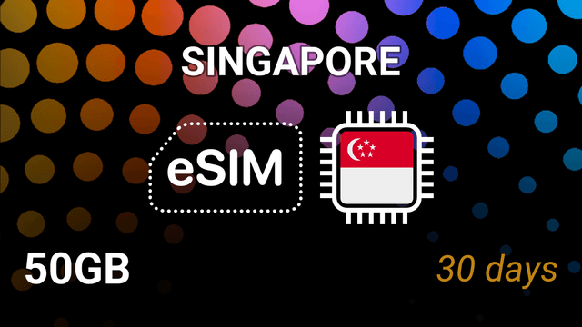 eSIM Singapore: 50GB for 30 Days – Simba & StarHub 5G Plans