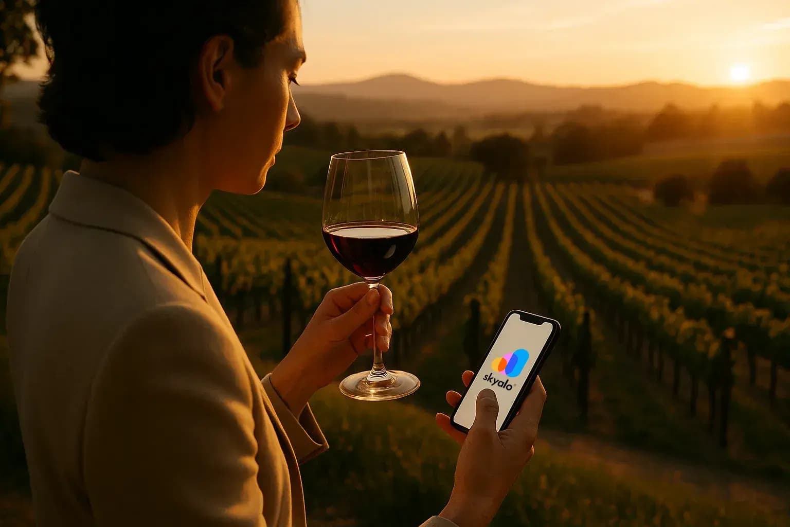 Napa Valley wine tasting with eSIM
