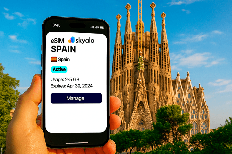 Skyalo connects you online across Spain — instantly and affordably