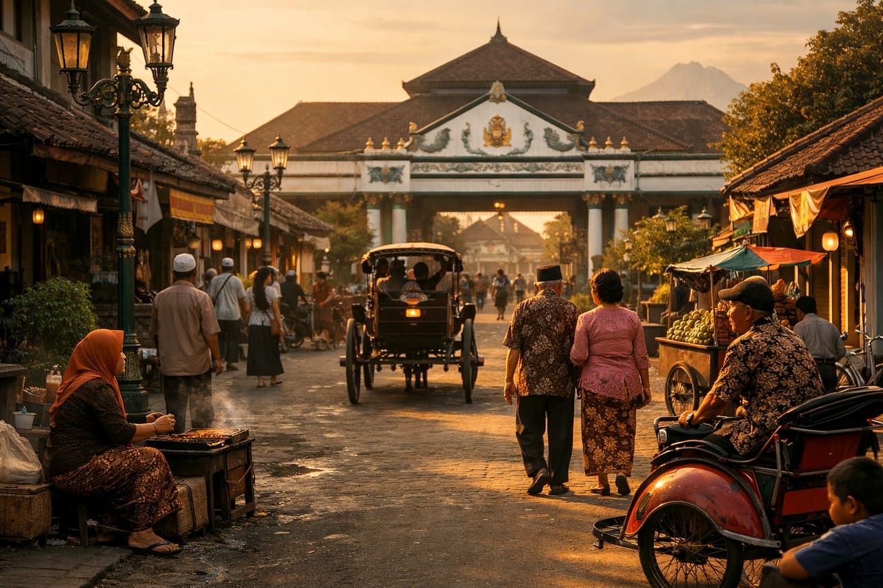 Centro storico di Yogyakarta