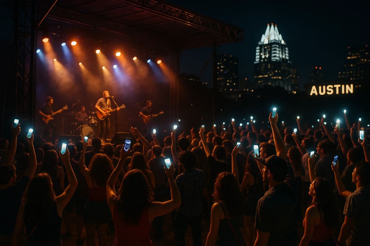 Festival nocturn a Austin