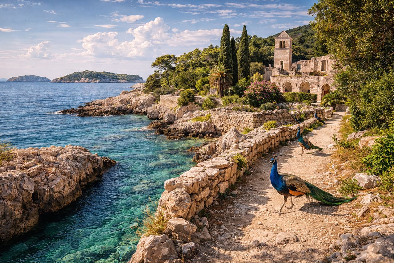 Die Insel Lokrum bei Dubrovnik