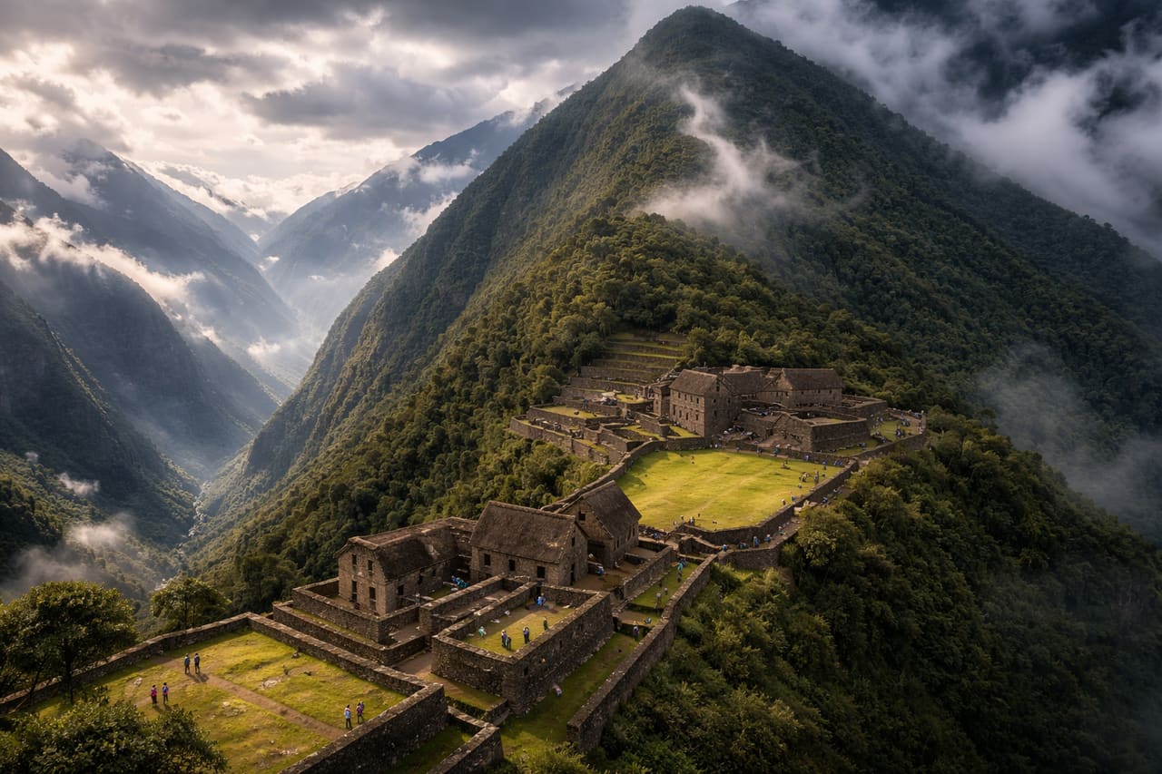 Choquequirao disebut sebagai «saudari Machu Picchu» dan salah satu situs arkeologi paling mengesankan di Peru