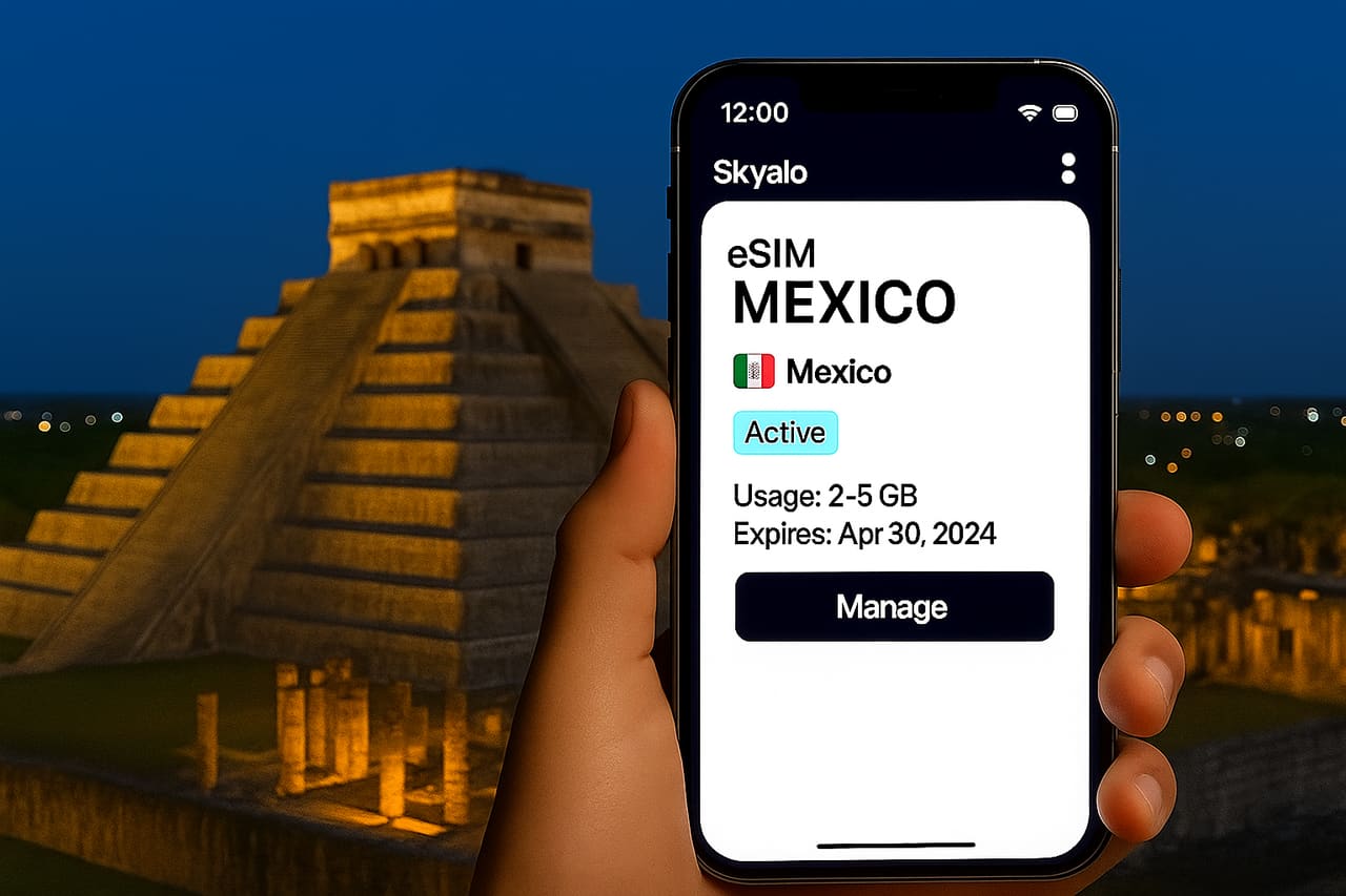 Connecta't a internet a Mèxic amb Skyalo — fàcil, ràpid i rendible
