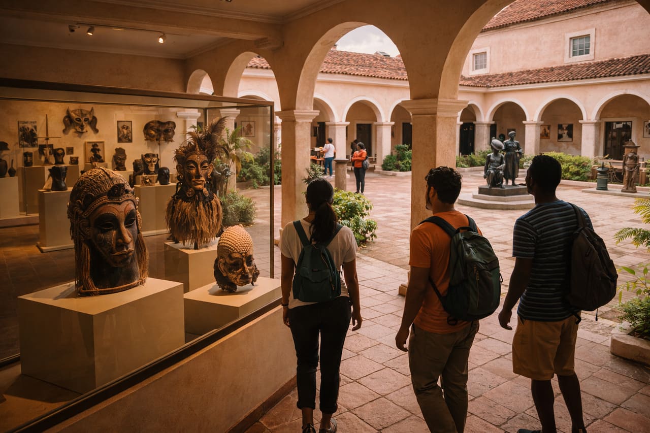 Museo nazionale di antropologia a Luanda