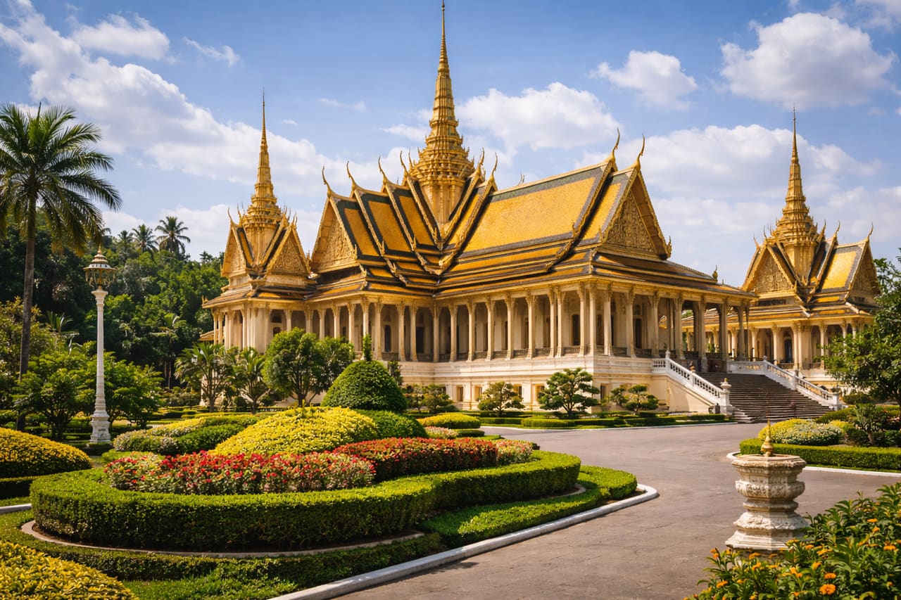 Palazzo Reale a Phnom Penh