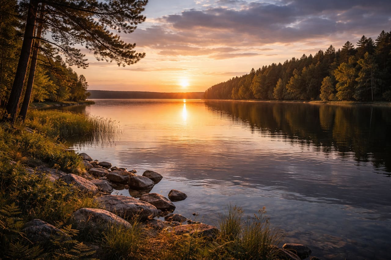 озеро Нарочь природа и отдых