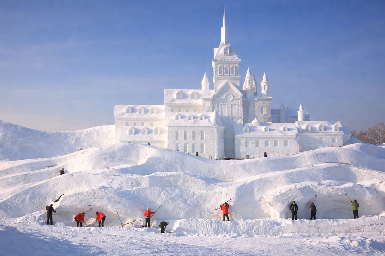 ледяной замок Кеми