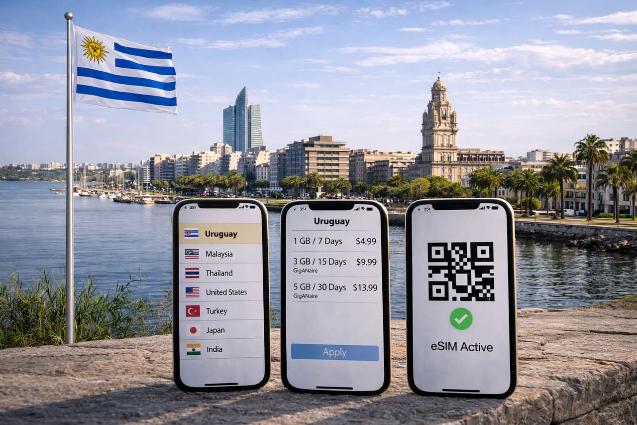 Пошаговое подключение eSIM за 2 минуты на смартфоне - установка приложения, выбор страны, выбор тарифа и активация мобильного интернета
