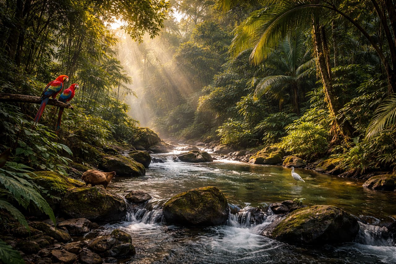 Foresta tropicale del Parco nazionale Soberanía