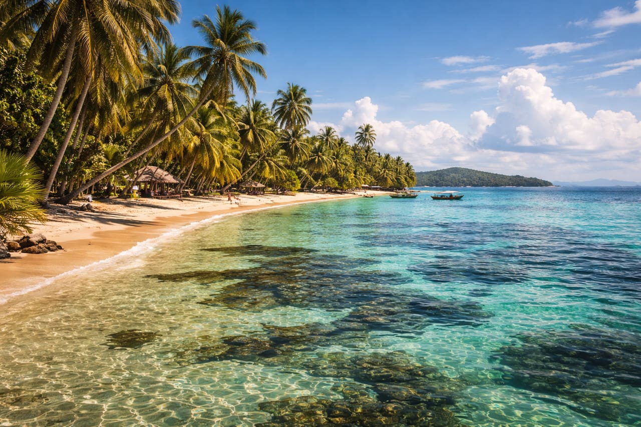 Spiaggia Bocas del Drago sull’isola di Colón