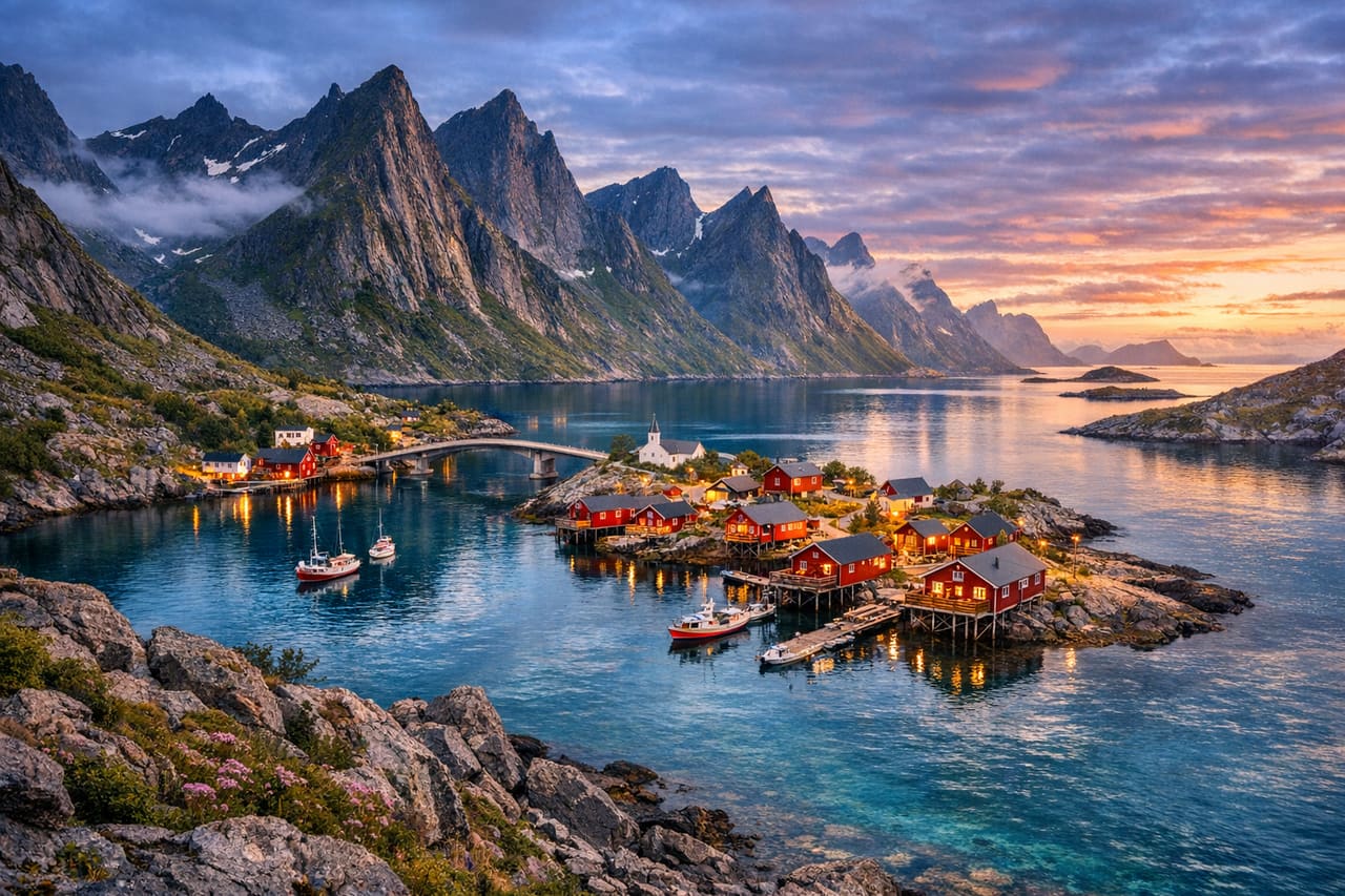 Isola di Senja – montagne e fiordi del nord della Norvegia