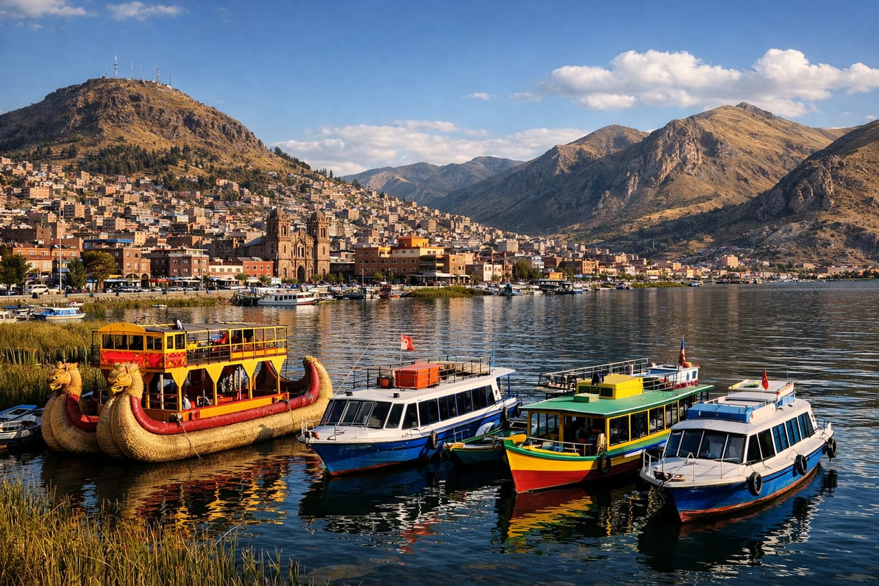 Puno dianggap sebagai ibu kota budaya kawasan Danau Titicaca