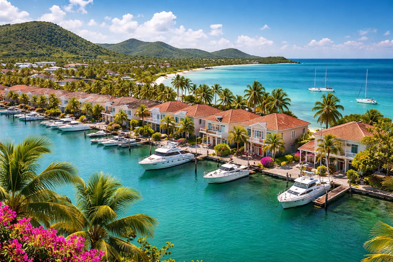 Jolly Harbour - zona resort