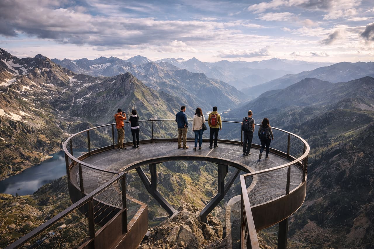 Mirador Solar de Tristaina Andorra