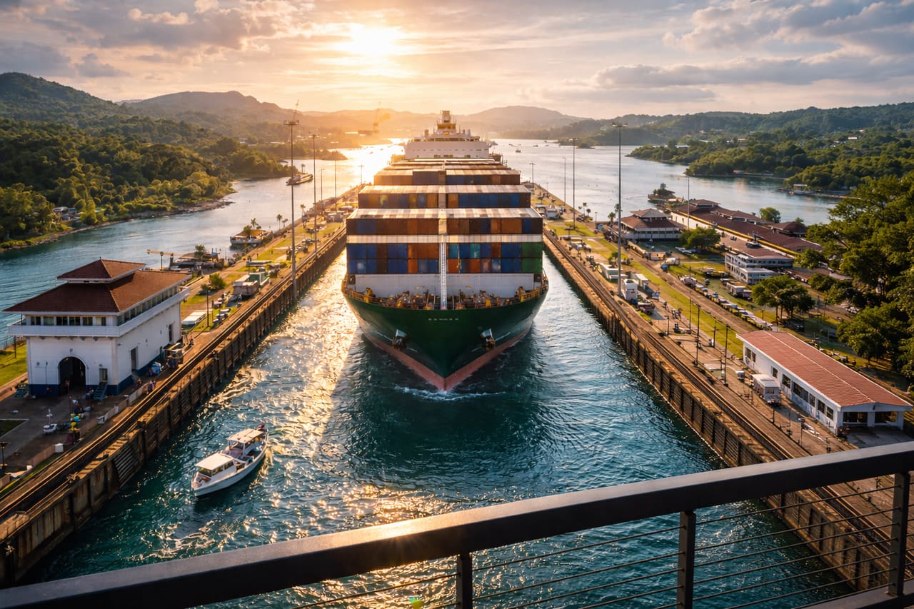 Il Canale di Panama e le Chiuse di Miraflores