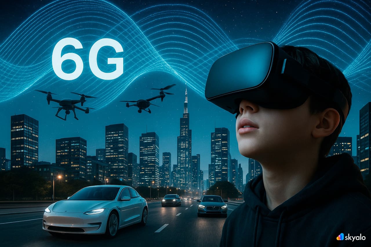 6G — iletişimin bir sonraki nesli.