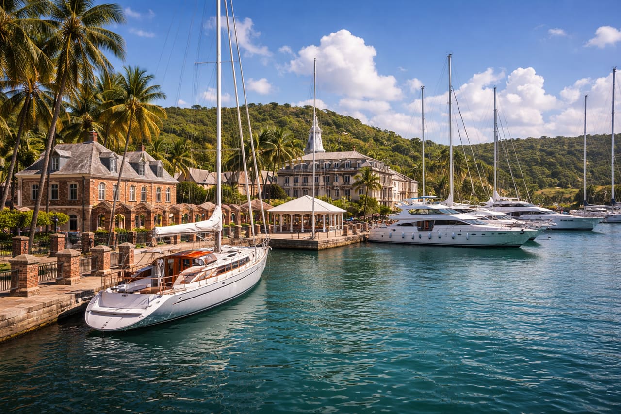 Nelson’s Dockyard - storico cantiere navale ad Antigua